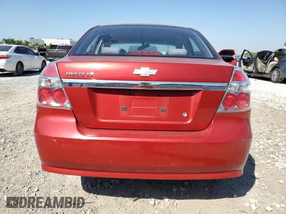 ✅ 2009 Chevrolet Aveo 1LT • VIN: KL1TD56E09B347161 • Lot: 47420225. Wystawiony na Copart z przebiegiem Nie podano. Bezpłatny archiwum sprzedaży aukcyjnych z USA i szczegółowy raport historii pojazdu na DreamBid. Zdjęcie 6.