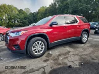✅ 2019 Chevrolet Traverse LT Cloth • VIN: 1GNERGKW1KJ144005 • Lot: 85499535. Wystawiony na Copart z przebiegiem 140 004 mil. Bezpłatny archiwum sprzedaży aukcyjnych z USA i szczegółowy raport historii pojazdu na DreamBid. Zdjęcie 1.