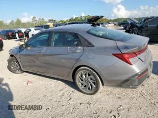 ✅ 2024 Hyundai Elantra Blue • VIN: KMHLM4DJ8RU101381 • Lot: 84452915. Listed on Copart with 16,806 mi. Free auction sales archive from the USA and detailed vehicle history report at DreamBid. Image 2.