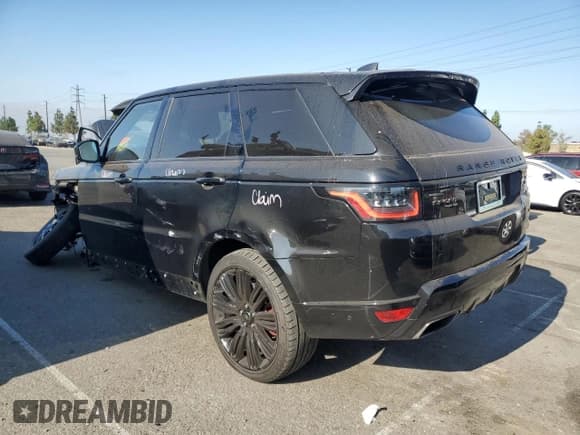 ✅ 2021 Land Rover Range Rover Sport HSE Dynamic • VIN: SALWR2SE5MA795835 • Lot: 65963035. Listed on Copart with 58,724 mi. Free auction sales archive from the USA and detailed vehicle history report at DreamBid. Image 2.