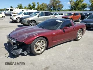 ✅ 2003 Chevrolet Corvette • VIN: 1G1YY22G835117925 • Лот: 69559545. Опубликован ранее на Copart с пробегом 129 539 миль. Бесплатный доступ к архиву аукционных продаж из США и подробный отчёт об истории автомобиля на DreamBid. Изображение 1.
