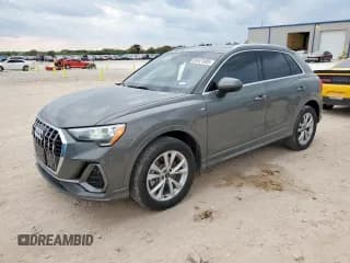 ✅ 2021 Audi Q3 S line Premium • VIN: WA1DECF31M1036344 • Lot: 93421685. Listed on Copart with 41,556 mi. Free auction sales archive from the USA and detailed vehicle history report at DreamBid. Image 1.