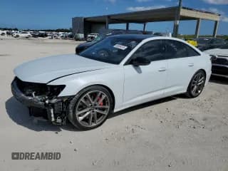 ✅ 2021 Audi S6 Prestige • VIN: WAUFFAF28MN080144 • Lot: 50894374. Listed on Copart with 24,404 mi. Free auction sales archive from the USA and detailed vehicle history report at DreamBid. Image 1.