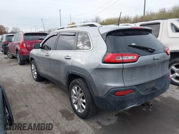 ✅ 2017 Jeep Cherokee Limited • VIN: 1C4PJMDB2HW639116 • Лот: 43664825. Опубликован ранее на IAAI с пробегом 156 720 миль. Бесплатный доступ к архиву аукционных продаж из США и подробный отчёт об истории автомобиля на DreamBid. Изображение 3.