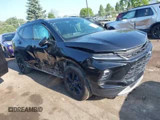 2024 Chevrolet Blazer LT with VIN 3GNKBCR42RS121720, listed as a IAAI auction lot 42464797 with 34,651 mi miles and . Bid and sale history available at DreamBid. Image 1.