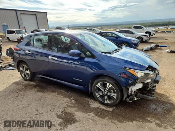 ✅ 2019 Nissan LEAF SL Plus • VIN: 1N4BZ1CPXKC319281 • Lot: 85524205. Wystawiony na Copart z przebiegiem 67 980 mil. Bezpłatny archiwum sprzedaży aukcyjnych z USA i szczegółowy raport historii pojazdu na DreamBid. Zdjęcie 4.