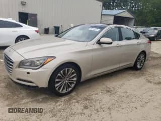 ✅ 2015 Hyundai Genesis 3.8L • VIN: KMHGN4JE2FU061963 • Lot: 82144375. Listed on Copart with 233,010 mi. Free auction sales archive from the USA and detailed vehicle history report at DreamBid. Image 1.
