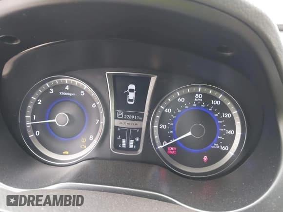 ✅ 2013 Hyundai Azera • VIN: KMHFH4JG9DA247602 • Лот: 43310653. Опубликован ранее на IAAI с пробегом 228 911 миль. Бесплатный доступ к архиву аукционных продаж из США и подробный отчёт об истории автомобиля на DreamBid. Изображение 7.