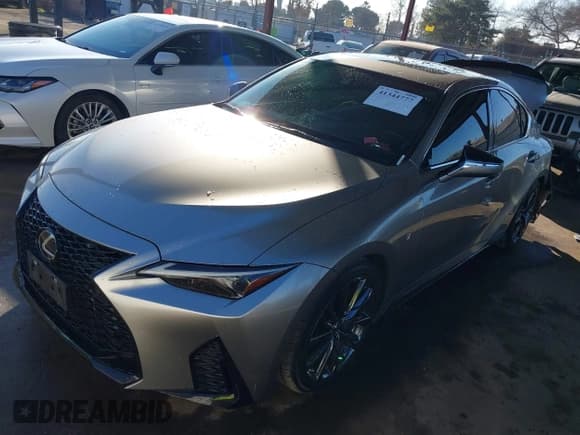 ✅ 2022 Lexus IS 350 F Sport • VIN: JTHGZ1B25N5049728 • Lot: 41344777. Listed on IAAI with 39,331 mi. Free auction sales archive from the USA and detailed vehicle history report at DreamBid. Image 2.