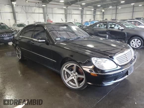 ✅ 2001 Mercedes-Benz S 600 • VIN: WDBNG78J41A191049 • Lot: 68105895. Wystawiony na Copart z przebiegiem 119 508 mil. Bezpłatny archiwum sprzedaży aukcyjnych z USA i szczegółowy raport historii pojazdu na DreamBid. Zdjęcie 4.