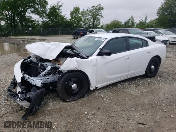 ✅ 2023 Dodge Charger Police • VIN: 2C3CDXKG6PH704959 • Лот: 53828515. Опубликован ранее на Copart с пробегом Не указан. Бесплатный доступ к архиву аукционных продаж из США и подробный отчёт об истории автомобиля на DreamBid. Изображение 1.
