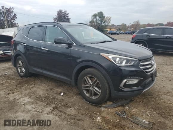 ✅ 2017 Hyundai Santa Fe 2.4L • VIN: 5XYZUDLB5HG399459 • Lot: 90931255. Listed on Copart with 148,903 mi. Free auction sales archive from the USA and detailed vehicle history report at DreamBid. Image 4.