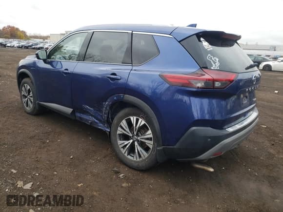 ✅ 2021 Nissan Rogue SV • VIN: JN8AT3BB6MW233514 • Лот: 90446665. Опубликован ранее на Copart с пробегом 42 506 миль. Бесплатный доступ к архиву аукционных продаж из США и подробный отчёт об истории автомобиля на DreamBid. Изображение 2.