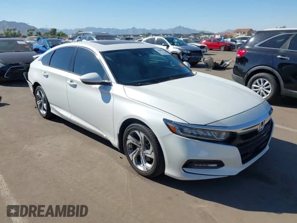 ✅ 2019 Honda Accord EX • VIN: 1HGCV1F44KA073269 • Lot: 43566456. Listed on IAAI with 67,010 mi. Free auction sales archive from the USA and detailed vehicle history report at DreamBid. Image 1.