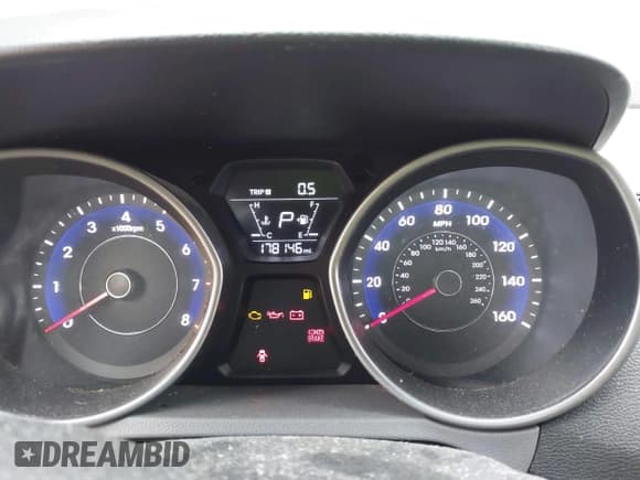 ✅ 2016 Hyundai Elantra SE • VIN: 5NPDH4AE7GH780538 • Lot: 43641463. Listed on IAAI with 178,146 mi. Free auction sales archive from the USA and detailed vehicle history report at DreamBid. Image 7.