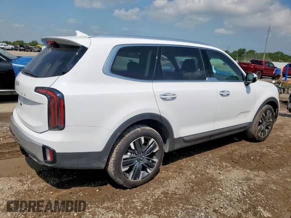 ✅ 2024 Kia Telluride SX • VIN: 5XYP54GCXRG544701 • Lot: 58526005. Listed on Copart with 7,969 mi. Free auction sales archive from the USA and detailed vehicle history report at DreamBid. Image 3.