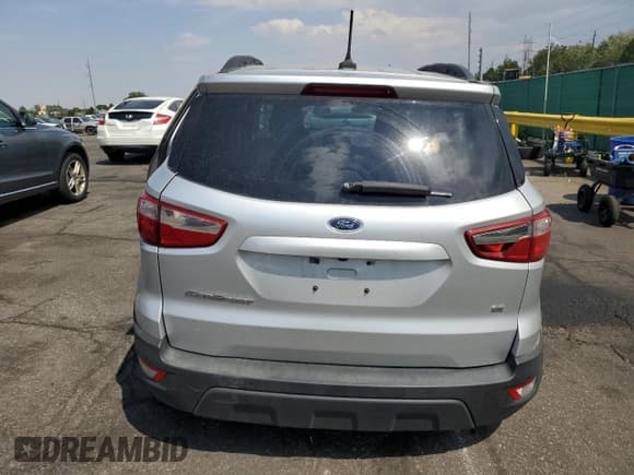 ✅ 2019 Ford EcoSport SE • VIN: MAJ3S2GE5KC305506 • Lot: 69106275. Wystawiony na Copart z przebiegiem 51 117 mil. Bezpłatny archiwum sprzedaży aukcyjnych z USA i szczegółowy raport historii pojazdu na DreamBid. Zdjęcie 6.