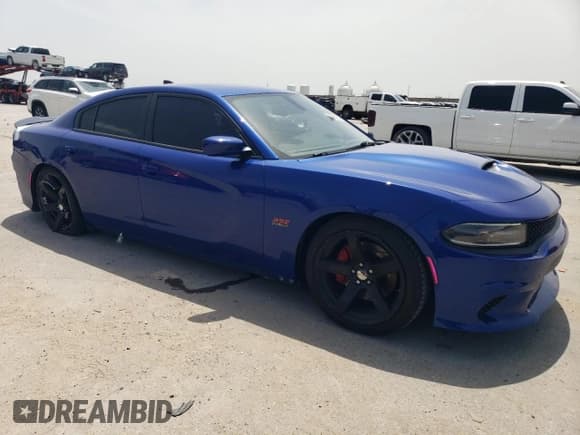 ✅ 2018 Dodge Charger R/T Scat Pack • VIN: 2C3CDXGJ9JH200854 • Lot: 63281065. Listed on Copart with 89,440 mi. Free auction sales archive from the USA and detailed vehicle history report at DreamBid. Image 4.