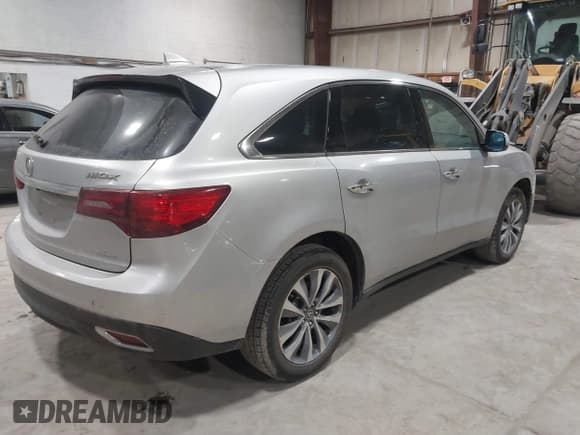 ✅ 2014 Acura MDX Technology • VIN: 5FRYD4H40EB041886 • Lot: 41653047. Listed on IAAI with 85,888 mi. Free auction sales archive from the USA and detailed vehicle history report at DreamBid. Image 4.