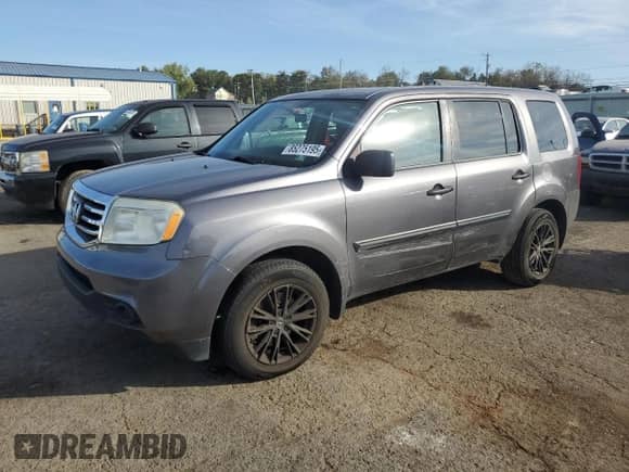 2014 Honda Pilot LX with VIN 5FNYF3H22EB003483, listed as a Copart auction lot 85275195 with Not provided miles and Salvage title. Bid and sale history available at DreamBid. Image 1.