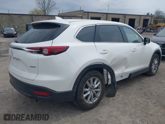 ✅ 2017 Mazda CX-9 Sport • VIN: JM3TCBBY3H0139514 • Lot: 42082162. Listed on IAAI with 54,077 mi. Free auction sales archive from the USA and detailed vehicle history report at DreamBid. Image 4.