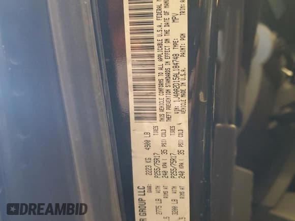 ✅ 2010 Jeep Wrangler Mountain • VIN: 1J4AA2D15AL184748 • Lot: 81287275. Listed on Copart with 183,949 mi. Free auction sales archive from the USA and detailed vehicle history report at DreamBid. Image 13.