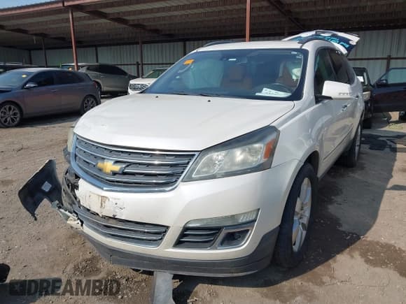 ✅ 2014 Chevrolet Traverse LTZ • VIN: 1GNKVJKD6EJ246138 • Lot: 43165935. Wystawiony na IAAI z przebiegiem 189 196 mil. Bezpłatny archiwum sprzedaży aukcyjnych z USA i szczegółowy raport historii pojazdu na DreamBid. Zdjęcie 2.