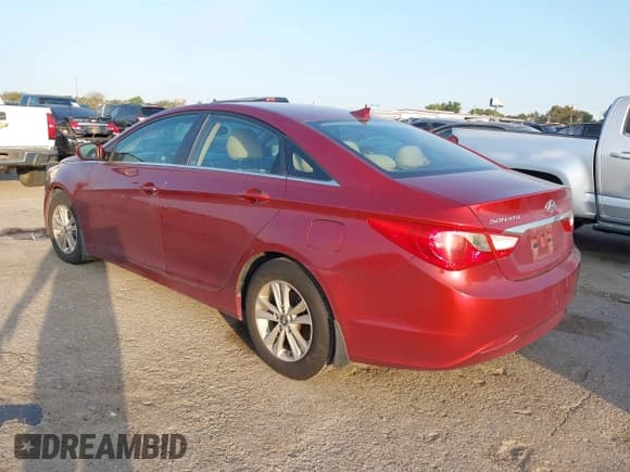 ✅ 2012 Hyundai Sonata GLS • VIN: 5NPEB4AC5CH376037 • Lot: 43520227. Listed on IAAI with 128,707 mi. Free auction sales archive from the USA and detailed vehicle history report at DreamBid. Image 3.