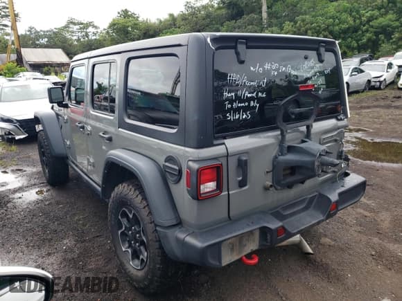 ✅ 2023 Jeep Wrangler Rubicon • VIN: 1C4HJXFNXPW693260 • Lot: 60275285. Listed on Copart with 45,390 mi. Free auction sales archive from the USA and detailed vehicle history report at DreamBid. Image 2.
