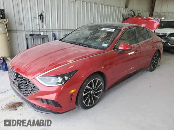 ✅ 2021 Hyundai Sonata Limited • VIN: 5NPEH4J20MH072623 • Лот: 72609852. Размещён на Copart с пробегом 27 286 миль миль. Получите бесплатный доступ к архиву аукционных продаж из США и посмотрите подробный отчёт об истории автомобиля на DreamBid. Изображение 1.