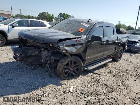 ✅ 2021 Chevrolet Silverado 1500 Custom Trail Boss • VIN: 1GCPYCEF2MZ418700 • Lot: 52300054. Wystawiony na Copart z przebiegiem Nie podano. Bezpłatny archiwum sprzedaży aukcyjnych z USA i szczegółowy raport historii pojazdu na DreamBid. Zdjęcie 1.