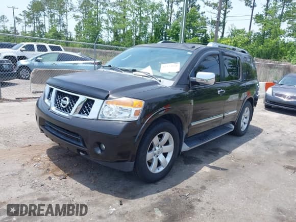 ✅ 2011 Nissan Armada SV • VIN: 5N1BA0ND9BN611955 • Лот: 42274558. Опубликован ранее на IAAI с пробегом 213 446 миль. Бесплатный доступ к архиву аукционных продаж из США и подробный отчёт об истории автомобиля на DreamBid. Изображение 2.