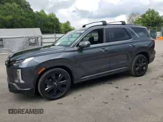 2024 Hyundai Palisade XRT z VIN KM8R3DGE8RU678519, wystawiony jako Copart lot #64487845 z przebiegiem 20 091 mil mil oraz Czysty tytuł • Clean title. Historia ofert i sprzedaży dostępna na DreamBid. Obrazek 1.