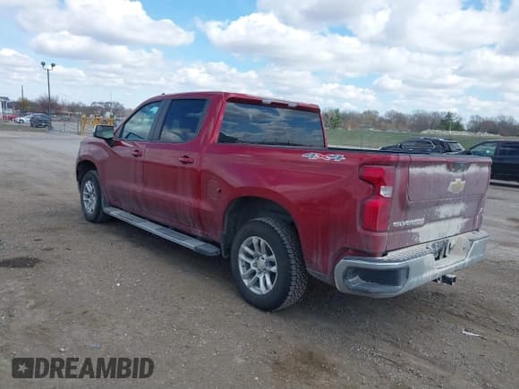✅ 2023 Chevrolet Silverado 1500 LT • VIN: 3GCUDDED0PG259330 • Lot: 41886285. Listed on IAAI with 84,293 mi. Free auction sales archive from the USA and detailed vehicle history report at DreamBid. Image 3.