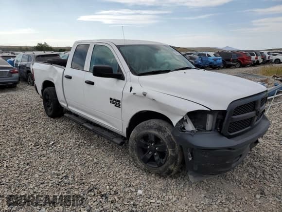 ✅ 2021 Ram 1500 Tradesman • VIN: 1C6RR7FG8MS583350 • Lot: 58921575. Listed on Copart with 74,425 mi. Free auction sales archive from the USA and detailed vehicle history report at DreamBid. Image 4.