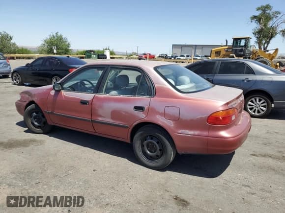 ✅ 1998 Chevrolet Prizm Lsi • VIN: 1Y1SK528XWZ413398 • Lot: 58322005. Listed on Copart with 191,792 mi. Free auction sales archive from the USA and detailed vehicle history report at DreamBid. Image 2.