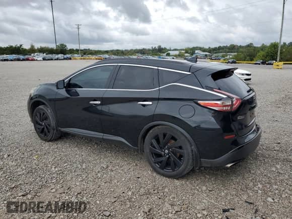 2018 Nissan Murano SV with VIN 5N1AZ2MH4JN119563, listed as a Copart auction lot 81564325 with 164,521 mi miles and Salvage title. Bid and sale history available at DreamBid. Image 2.