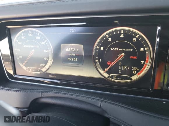 ✅ 2016 Mercedes-Benz S 63 AMG • VIN: WDDUG7JB4GA237137 • Lot: 53655765. Listed on Copart with 87,258 mi. Free auction sales archive from the USA and detailed vehicle history report at DreamBid. Image 9.