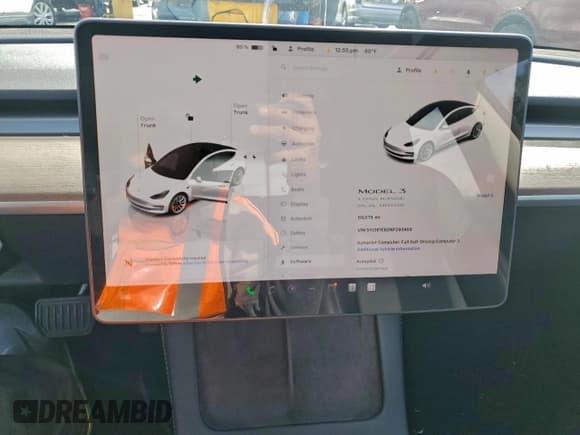✅ 2022 Tesla Model 3 Long Range • VIN: 5YJ3E1EB2NF293469 • Лот: 94108795. Опубликован ранее на Copart с пробегом 69 075 миль. Бесплатный доступ к архиву аукционных продаж из США и подробный отчёт об истории автомобиля на DreamBid. Изображение 9.
