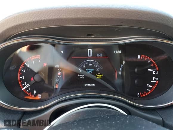 2020 Dodge Durango R/T with VIN 1C4SDJCT3LC125053, listed as a Copart auction lot 86787445 with 64,913 mi miles and Salvage title. Bid and sale history available at DreamBid. Image 9.