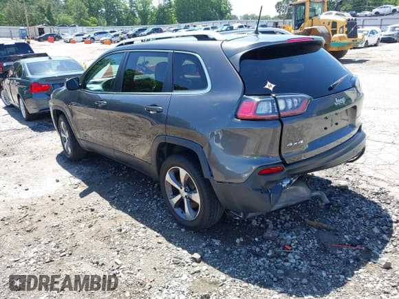 ✅ 2020 Jeep Cherokee Limited • VIN: 1C4PJMDX0LD519038 • Lot: 42289772. Listed on IAAI with 94,079 mi. Free auction sales archive from the USA and detailed vehicle history report at DreamBid. Image 3.