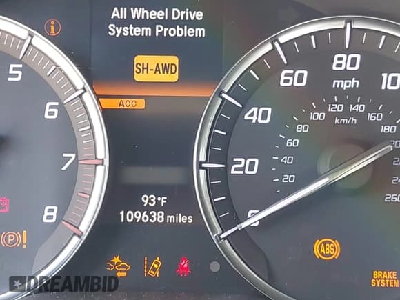 ✅ 2019 Acura MDX • VIN: 5J8YD4H30KL034231 • Lot: 42771020. Listed on IAAI with 109,638 mi. Free auction sales archive from the USA and detailed vehicle history report at DreamBid. Image 15.