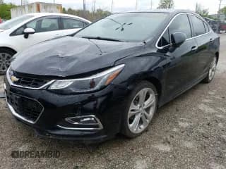 ✅ 2017 Chevrolet Cruze Premier • VIN: 1G1BF5SM3H7221947 • Лот: 56216620. Опубликован ранее на Copart с пробегом 91 422 миль. Бесплатный доступ к архиву аукционных продаж из США и подробный отчёт об истории автомобиля на DreamBid. Изображение 2.