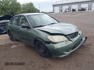 ✅ 2004 Honda Civic VP • VIN: 1HGES16384L006612 • Lot: 43233712. Listed on IAAI with 211,571 mi. Free auction sales archive from the USA and detailed vehicle history report at DreamBid. Image 1.