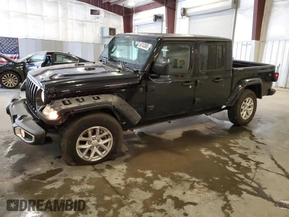 ✅ 2023 Jeep Gladiator Sport S • VIN: 1C6HJTAG3PL537006 • Lot: 60742065. Listed on Copart with 22,894 mi. Free auction sales archive from the USA and detailed vehicle history report at DreamBid. Image 1.