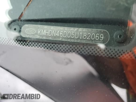 ✅ 2005 Hyundai Elantra GLS • VIN: KMHDN46D05U182069 • Lot: 67532625. Wystawiony na Copart z przebiegiem 147 448 mil. Bezpłatny archiwum sprzedaży aukcyjnych z USA i szczegółowy raport historii pojazdu na DreamBid. Zdjęcie 12.