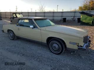 ✅ 1985 Cadillac Eldorado • VIN: 1G6EL5781FE647818 • Lot: 77608224. Listed on Copart with 7,192 mi. Free auction sales archive from the USA and detailed vehicle history report at DreamBid. Image 4.