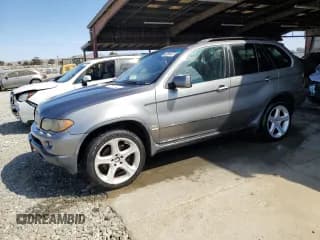 ✅ 2006 BMW X5 4.4i • VIN: 5UXFB53526LV28041 • Lot: 71872255. Listed on Copart with 148,614 mi. Free auction sales archive from the USA and detailed vehicle history report at DreamBid. Image 1.
