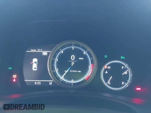 ✅ 2018 Lexus GS 350 F Sport • VIN: JTHBZ1BL6JA015754 • Lot: 43549377. Listed on IAAI with 57,444 mi. Free auction sales archive from the USA and detailed vehicle history report at DreamBid. Image 7.