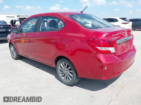 ✅ 2018 Mitsubishi Mirage ES • VIN: ML32F3FJ3JHF01580 • Lot: 42573651. Listed on IAAI with 121,257 mi. Free auction sales archive from the USA and detailed vehicle history report at DreamBid. Image 3.